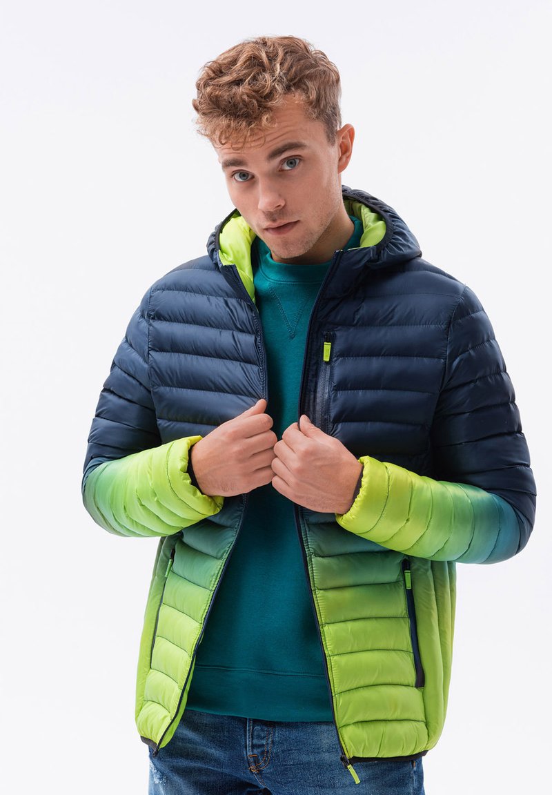 Ombre Giacca da mezza stagione - navy green