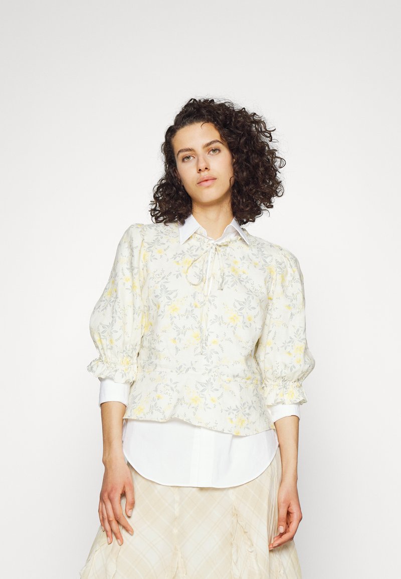 Polo ralph lauren floral linen tunic Clearance