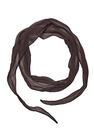 Massimo Dutti Sciarpa - dark brown