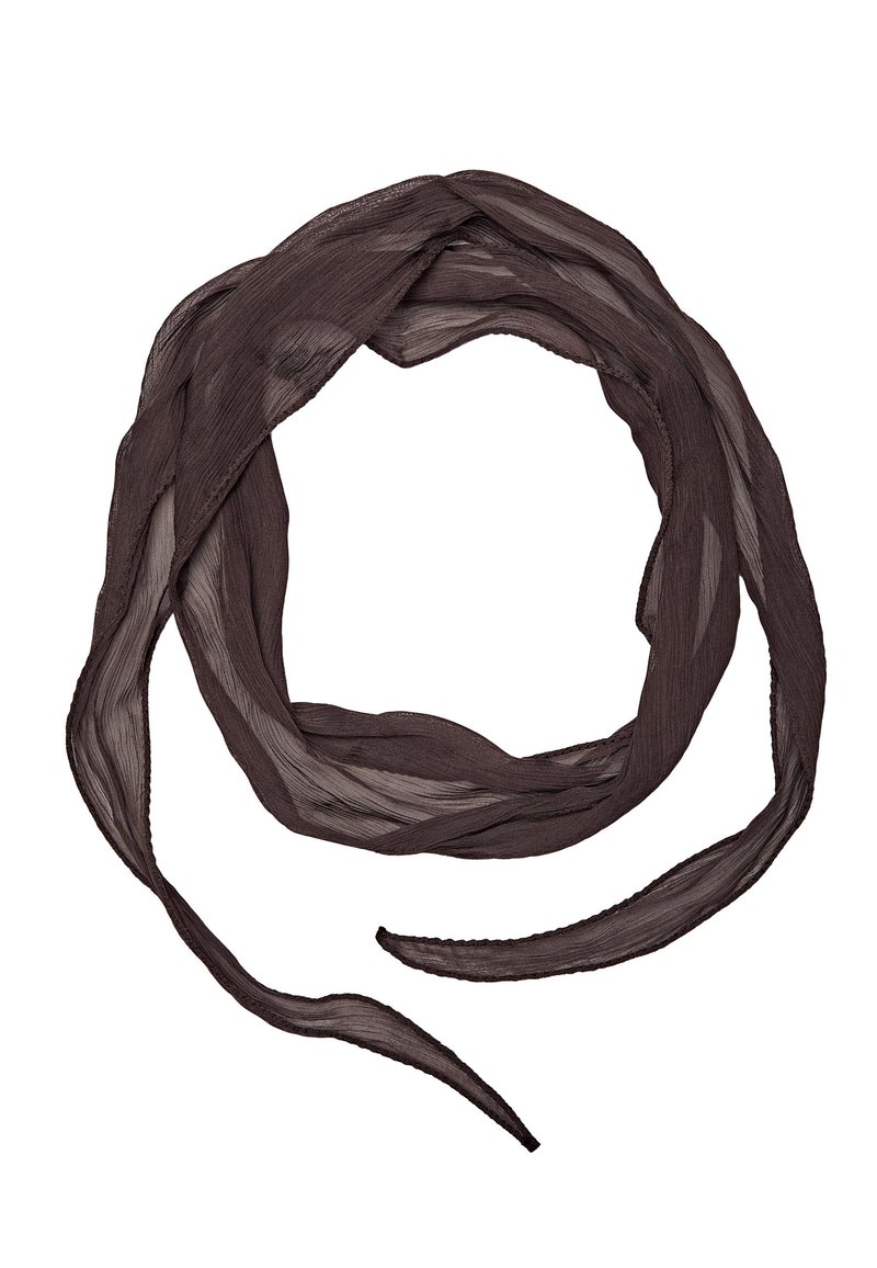 Massimo Dutti Sciarpa - dark brown