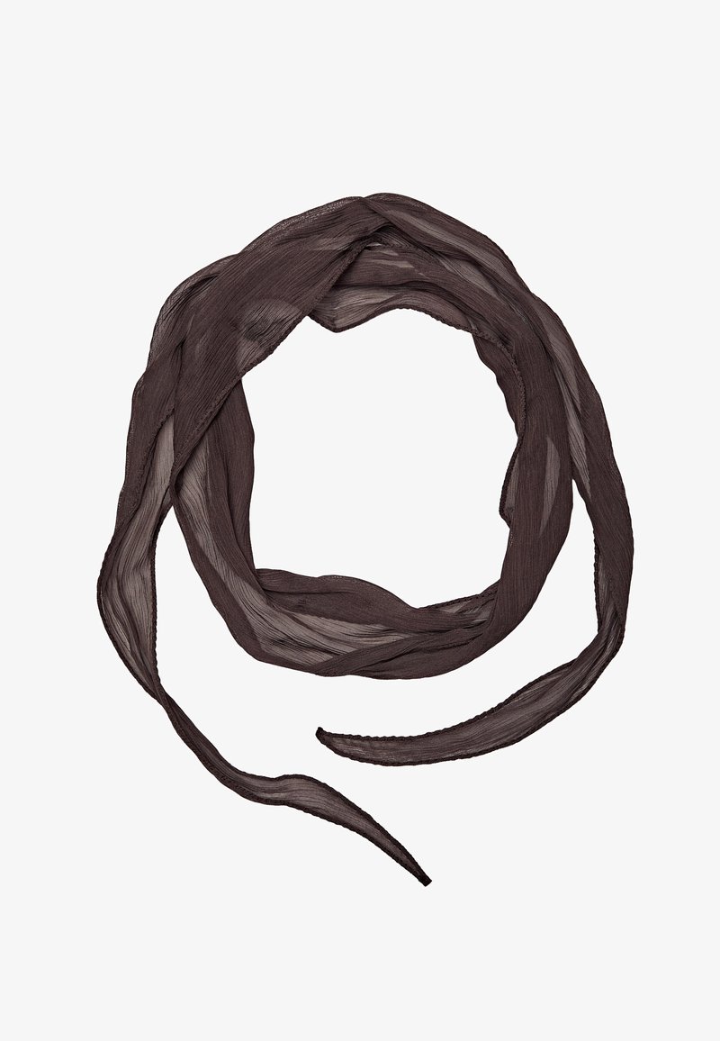 Massimo Dutti Sciarpa - dark brown