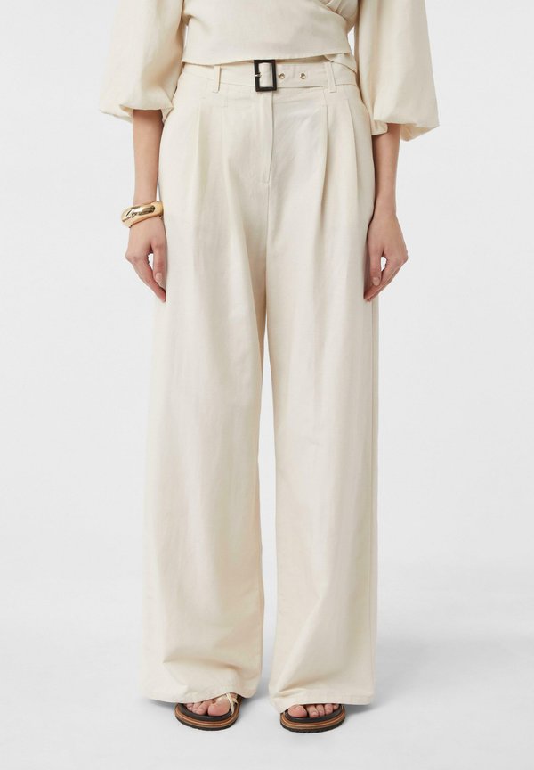 Stoffhose - beige