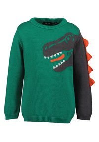 Blue Seven DINO - Stickad tröja - grün
