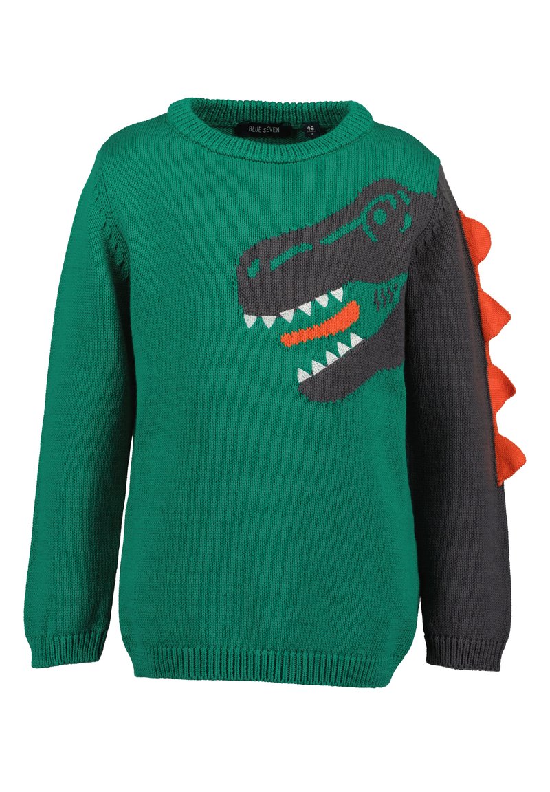 Blue Seven DINO - Stickad tröja - grün