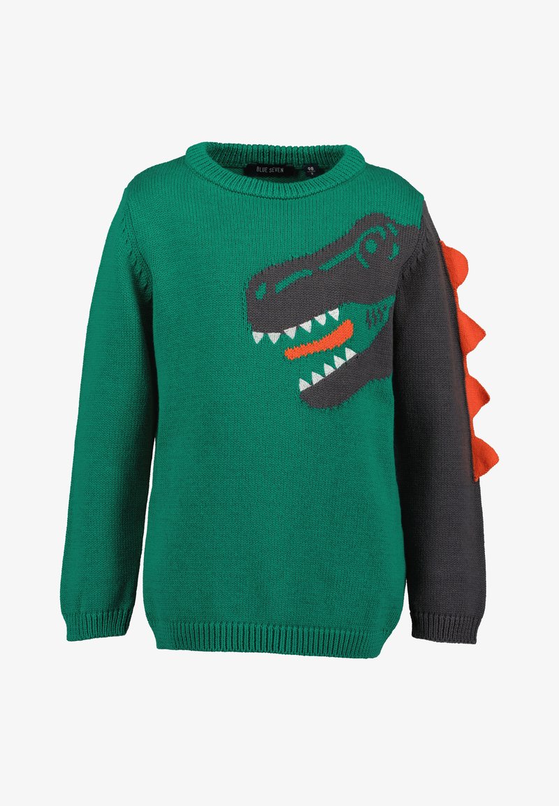 Blue Seven DINO - Stickad tröja - grün