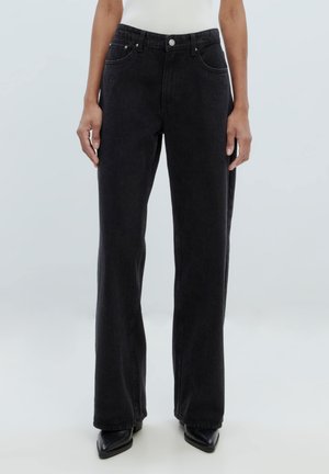 EDITED KAYA - Relaxed fit jeans - black denim schwarz