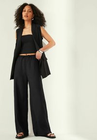 Next 2 PACK REGULAR FIT - Broek - black green