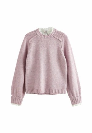 RUFFLE DETAIL - Džemper - pink