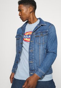 Dickies ICON LOGO TEE - T-shirt estampada - fog blue