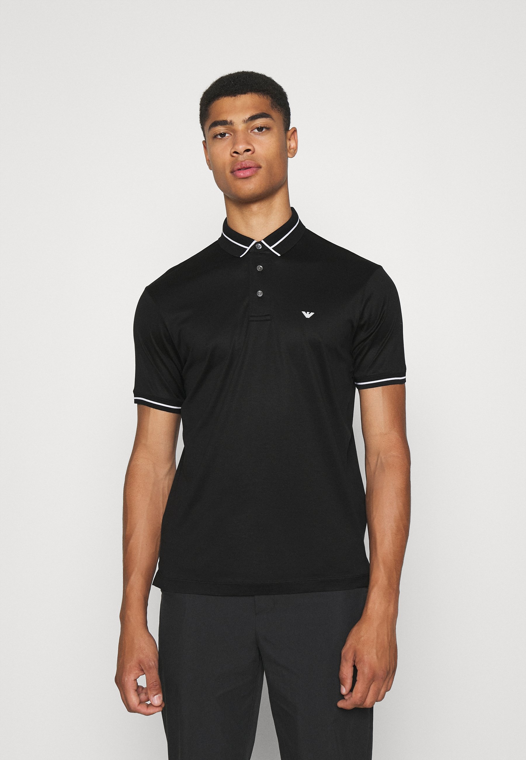 Emporio Armani Poloshirt - nero/zwart - Zalando.nl
