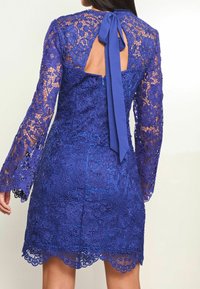 Lipsy PREMIUM LONG SLEEVE MINI - Koktajl obleka/za zabavo - blue