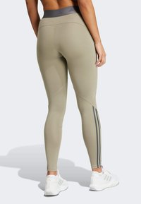 adidas Performance HYPERGLAM FULL-LENGTH - Tights - silver pebble grey six