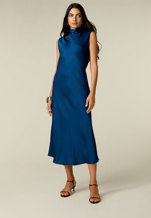 Oltre, VESTITO MIDI CON FIOCCO - Freizeitkleid - blu