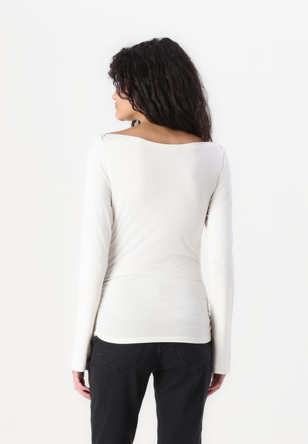SOFT TOUCH BOATNECK TOP - Long sleeved top - tofu3