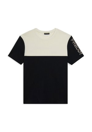 T-shirt con stampa - black