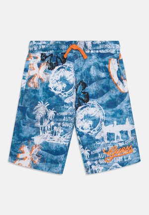 JUNIOR ACTIVE SHORTS - Pantalon classique - blue palm print