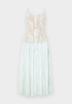 UNDERWIRE MIDCALF DRESS - Společenské šaty - snow white/nude