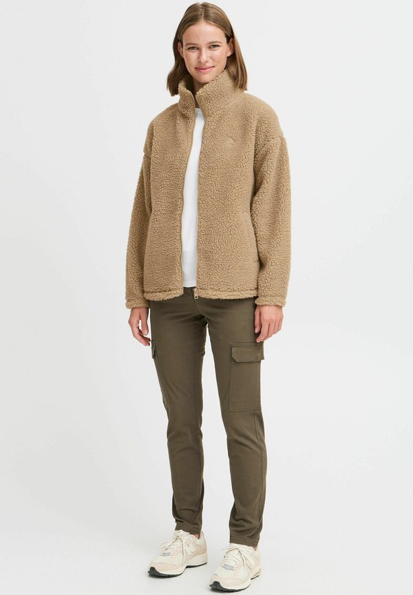 OXTOVINE TEDDY - Fleece jacket - dune4