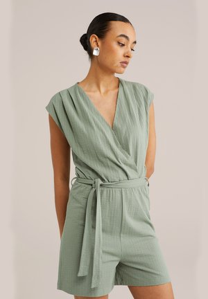 WE Fashion Jumpsuit - olive green