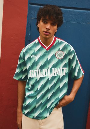 Bershka, MEXICO WORLD CUP - TSHIRT - Nyomott mintás póló - evergreen