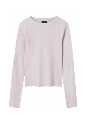 Långärmad tröja - crystal pink