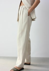 Next TALL FIT - ELASTICATED BACK RICH  - Bukser - neutral