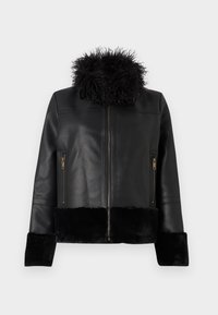 JACKET - Műbőr dzseki - nero