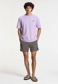 Shiwi Kupaće hlače - black wavy coral