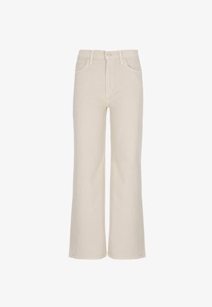 Mother, THE DODGER FLOOD - Jeans a sigaretta - beige