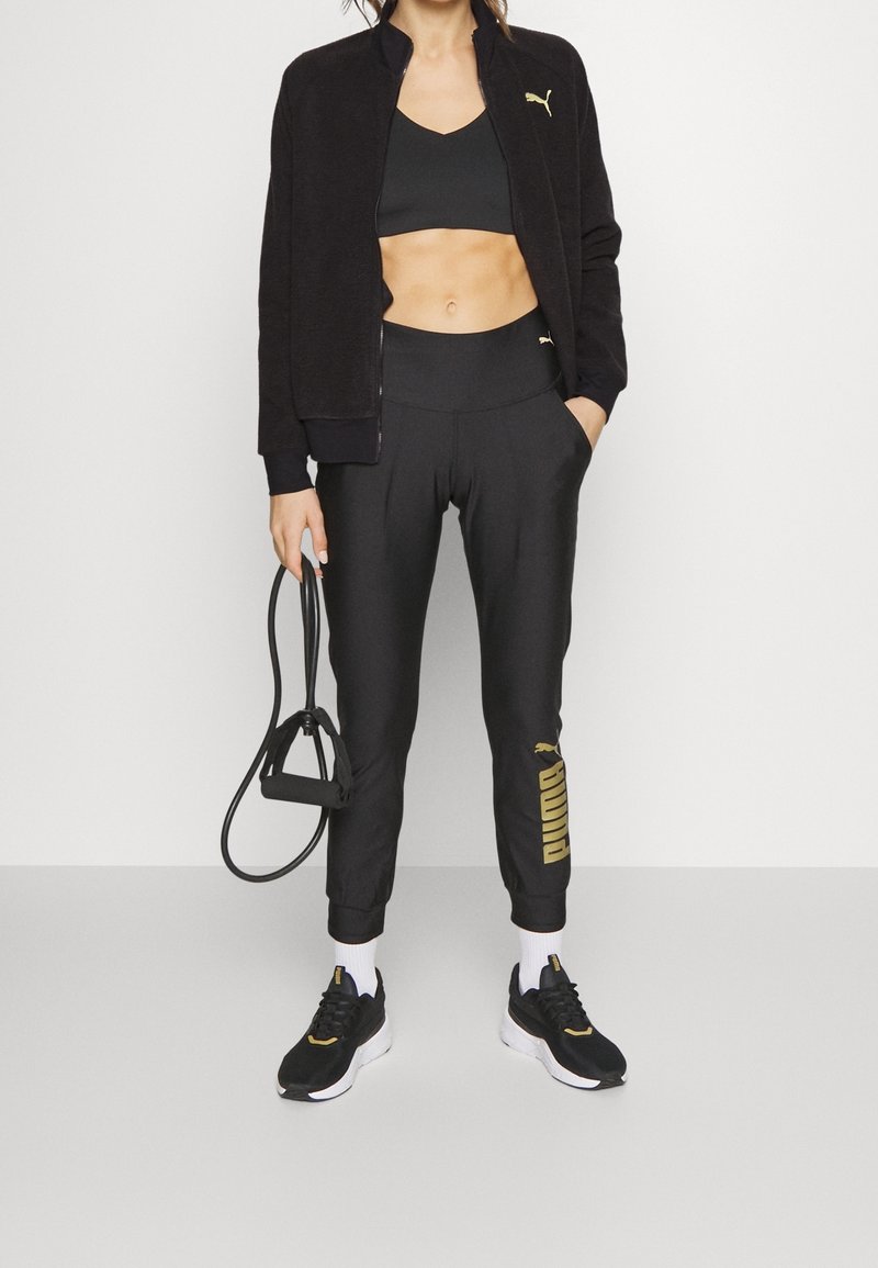 Puma Träningsjacka - black