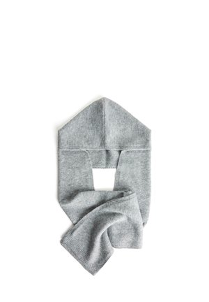 WITH HOOD - Căciulă beanie - grey