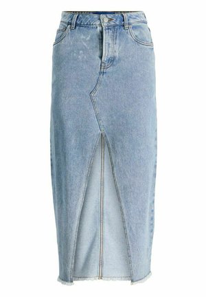JJXX, ROCK JXENYA  - Falda larga - light blue denim