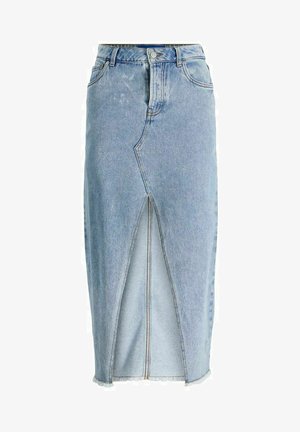 JJXX, ROCK JXENYA - Falda larga - light blue denim