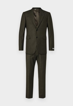 JUSTIN - Suit - dark khaki green