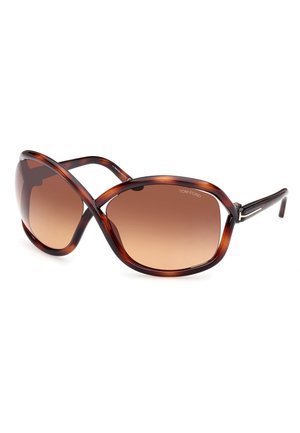 Tom Ford BETTINA - Sunglasses - marrone chiaro marrone sfumato