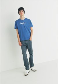 Pepe Jeans EGGO - T-shirt estampada - steel blue