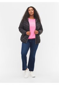 Zizzi QUILTED LIGHTWEIGHT  WITH - Zimní bunda - black
