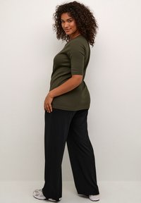 Kaffe Curve CARINA - Camiseta básica - forest night