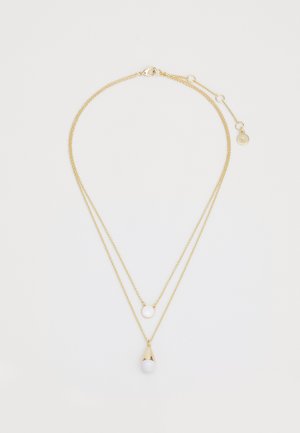 LUCY - Ogrlica - gold-coloured/white