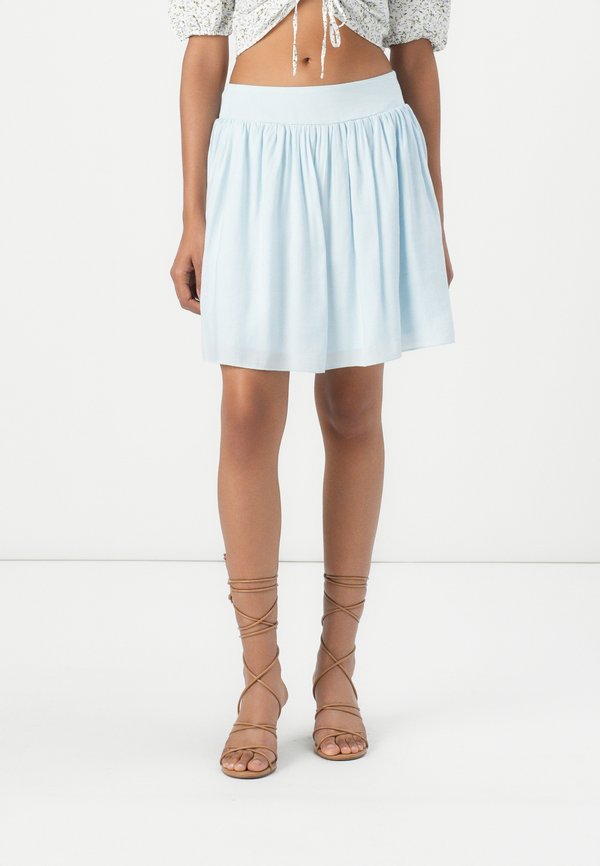 VMCLARA FRILL SKIRT - A-line skirt - ice water