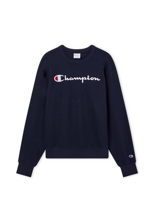 Champion, CHAMPION CREWNECK SWEATSHIRT CHAMPION MODERN HERITAGE - Sweatshirt - dark blue