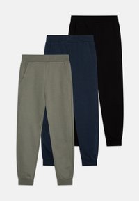 Lindex TROUSERS BASIC 3 PACK - Jogginghose - dark blue