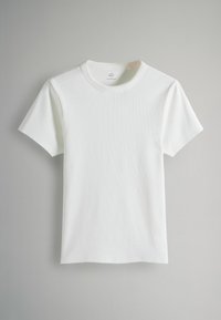 THE SET REGULAR FIT - 5 PACK SHORT SLEEVED   - T-Shirt basic - khaki green burgundy red cream black stripe
