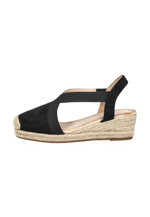 CON ELÁSTICOS - Tacones - black