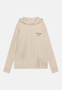 GANT GRAPHIC SCRIPT RELAXED HOODIE UNISEX - Hoodie - soft oat