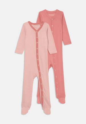 2 PACK UNISEX - Grenouillère - pink/white