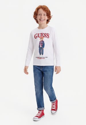 Guess, JUNIOR  - Camiseta de manga larga - pure white