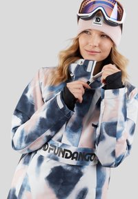 Fundango BIRCH LOGO ANORAK - Giacca invernale - vintage blue