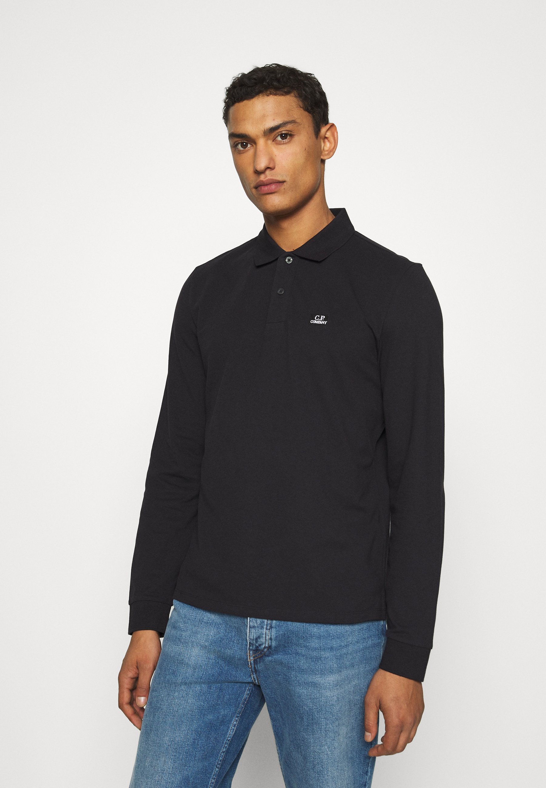 cp company black polo