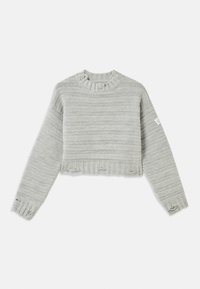 CREW NECK - Džemperis - light grey melange